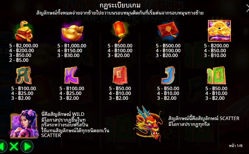 Floating Dragon – Year of the Snake Pragmatic Play pgslot168 vip เครดิตฟรี