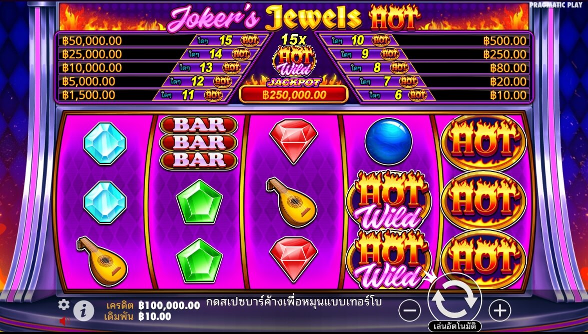 Joker’s Jewels Hot Pragmatic Play pgslot168 vip ทดลองเล่น