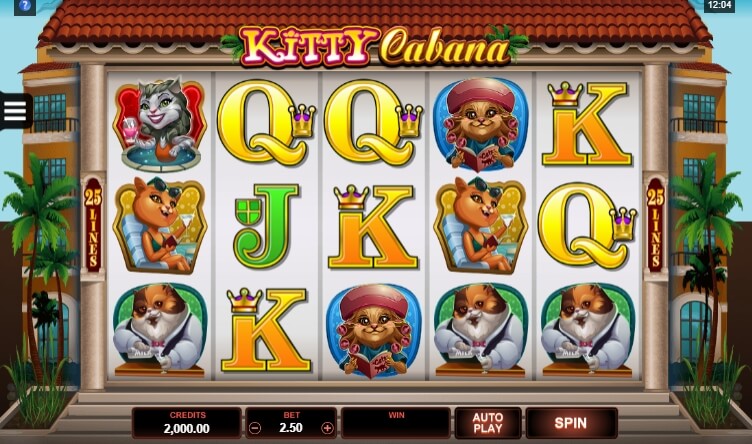 Kitty Cabana Microgaming pgslot168 vip ทดลองเล่น