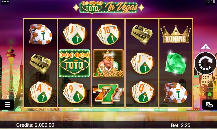 Koning Toto in Vegas Microgaming pgslot168 vip ทดลองเล่น