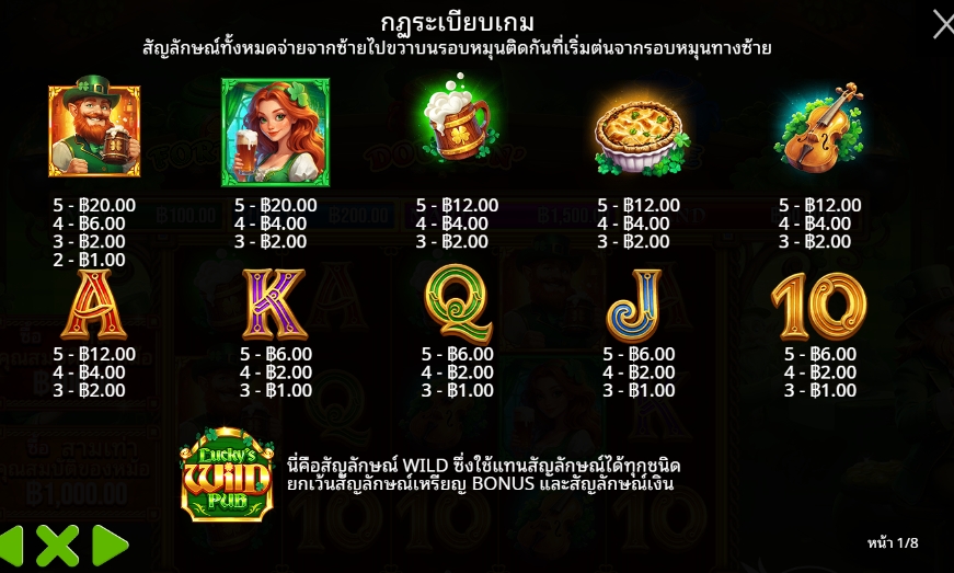 Lucky’s Wild Pub Pragmatic Play pgslot168 vip เครดิตฟรี
