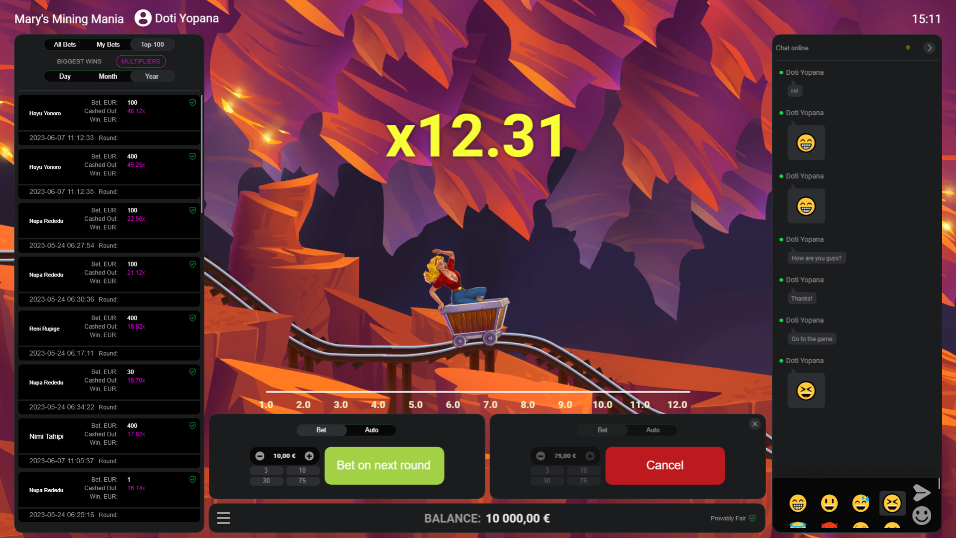 MARY'S MINING MANIA evoplay pgslot168 vip เครดิตฟรี