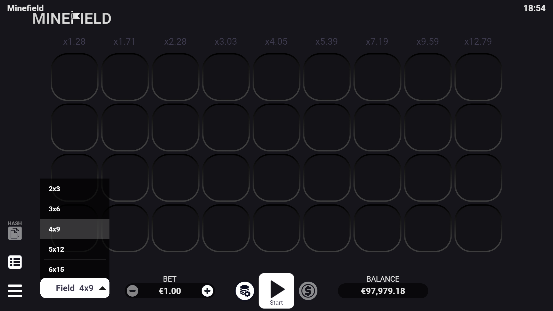 MINE FIELD evoplay pgslot168 vip เครดิตฟรี