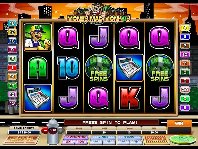 Money Mad Monkey Microgaming pgslot168 vip ทดลองเล่น
