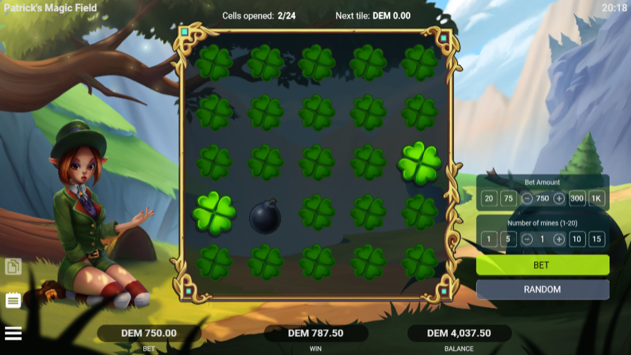 PATRICK’S MAGIC FIELD evoplay pgslot168 vip ทางเข้า
