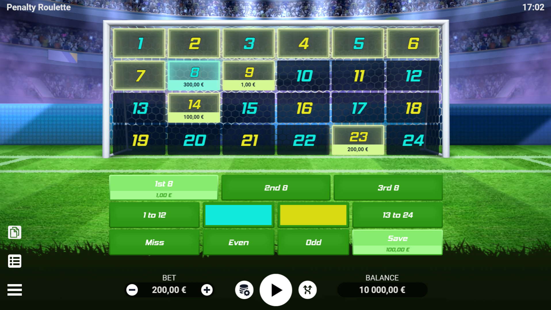 PENALTY ROULETTE evoplay pgslot168 vip เครดิตฟรี