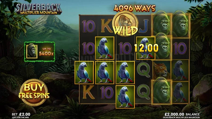 Silverback Multiplier Mountain Microgaming pgslot168 vip ทดลองเล่น