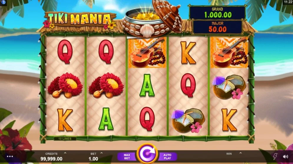 Tiki Mania Microgaming pgslot168 vip ทดลองเล่น