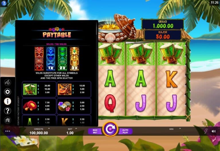 Tiki Mania Microgaming pgslot168 vip เครดิตฟรี