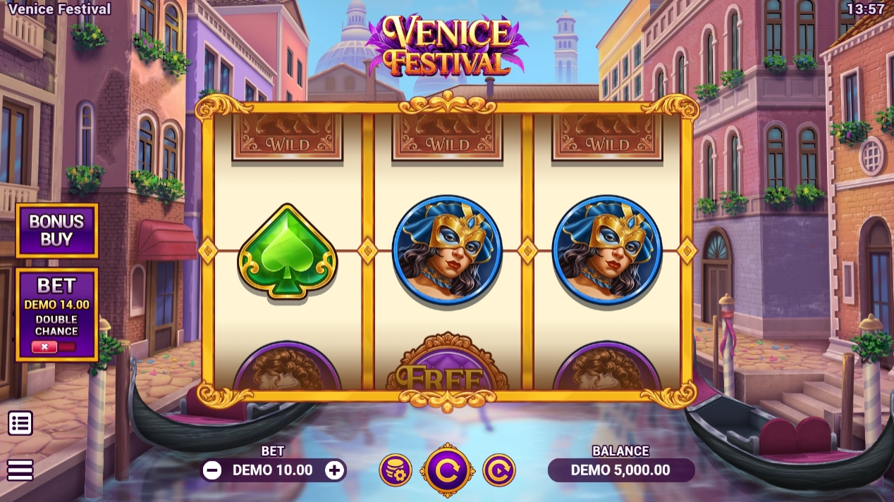 VENICE FESTIVAL evoplay pgslot168 vip ทดลองเล่น