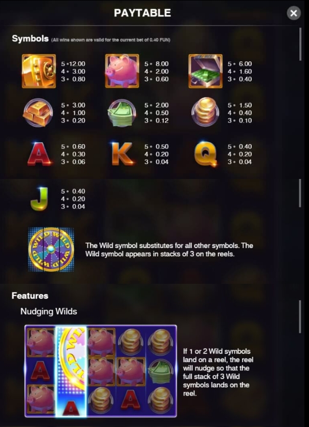 Wild Wheel Big Money Microgaming pgslot168 vip เครดิตฟรี