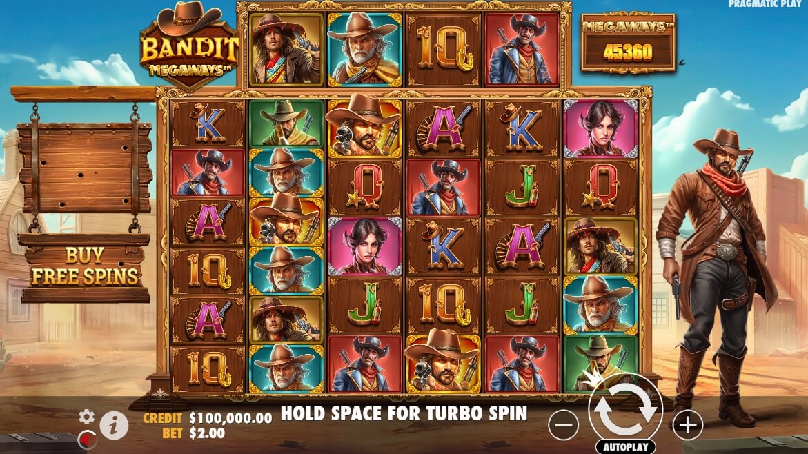 Bandit Megaways Pragmatic Play pgslot168 vip ทดลองเล่น