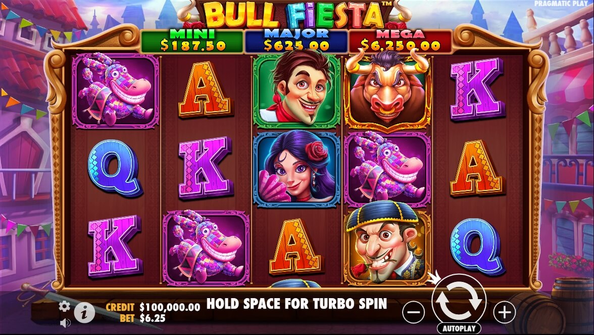 Bull Fiesta Pragmatic Play pgslot168 vip ทดลองเล่น
