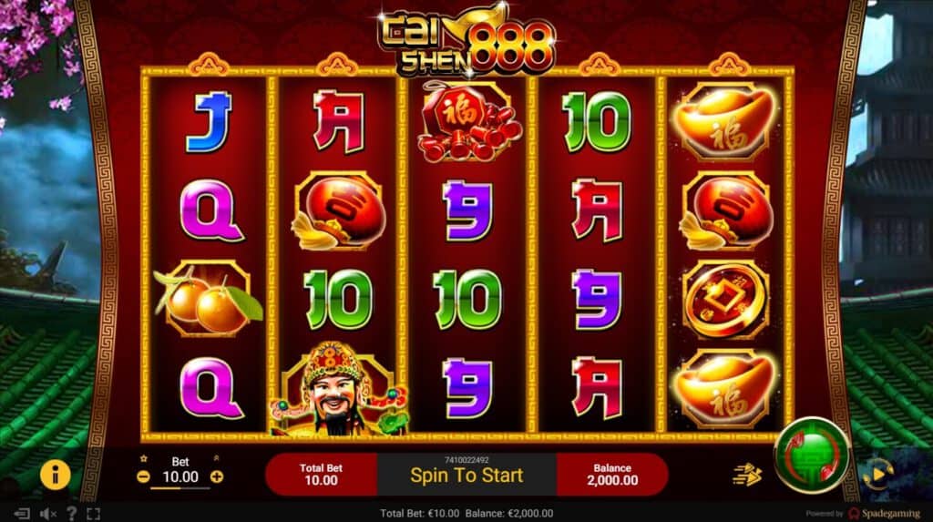 CAI SHEN 888 Spadegaming pgslot 168 vip ทดลองเล่น