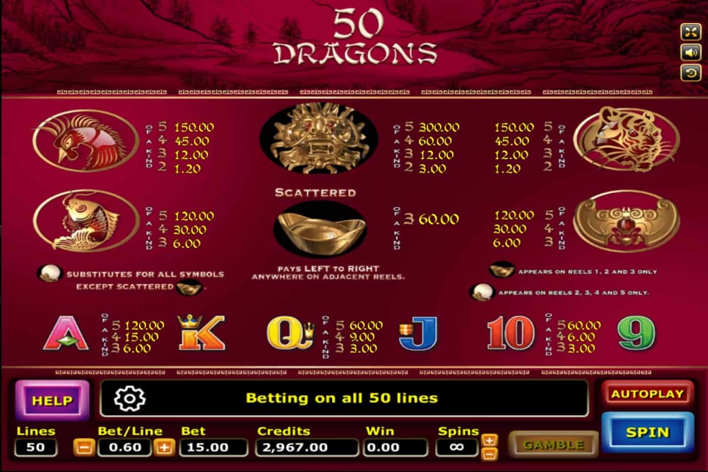 Fifty Dragons Slotxo pgslot168 vip เครดิตฟรี