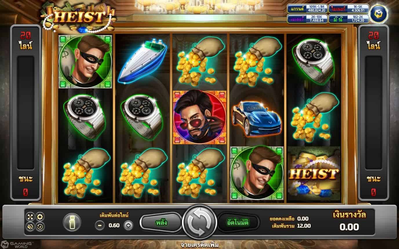 Heist Slotxo pgslot168 vip ทดลองเล่น