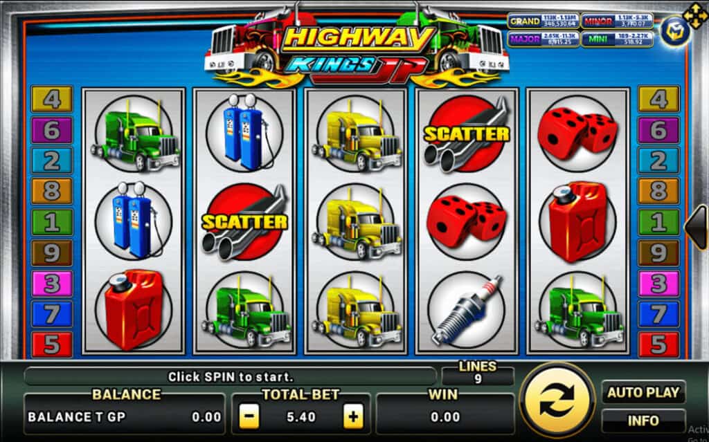 HighwayKings Progressive Slotxo pgslot168 vip ทดลองเล่น
