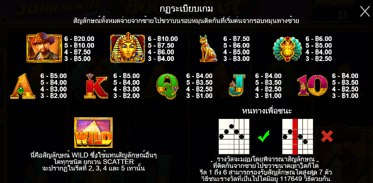 John Hunter and the Book of Tut Megaways Pragmatic Play pgslot168 vip เครดิตฟรี