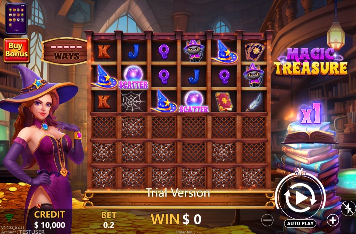 Magic Treasure YGR Games pgslot168 vip ทดลองเล่น