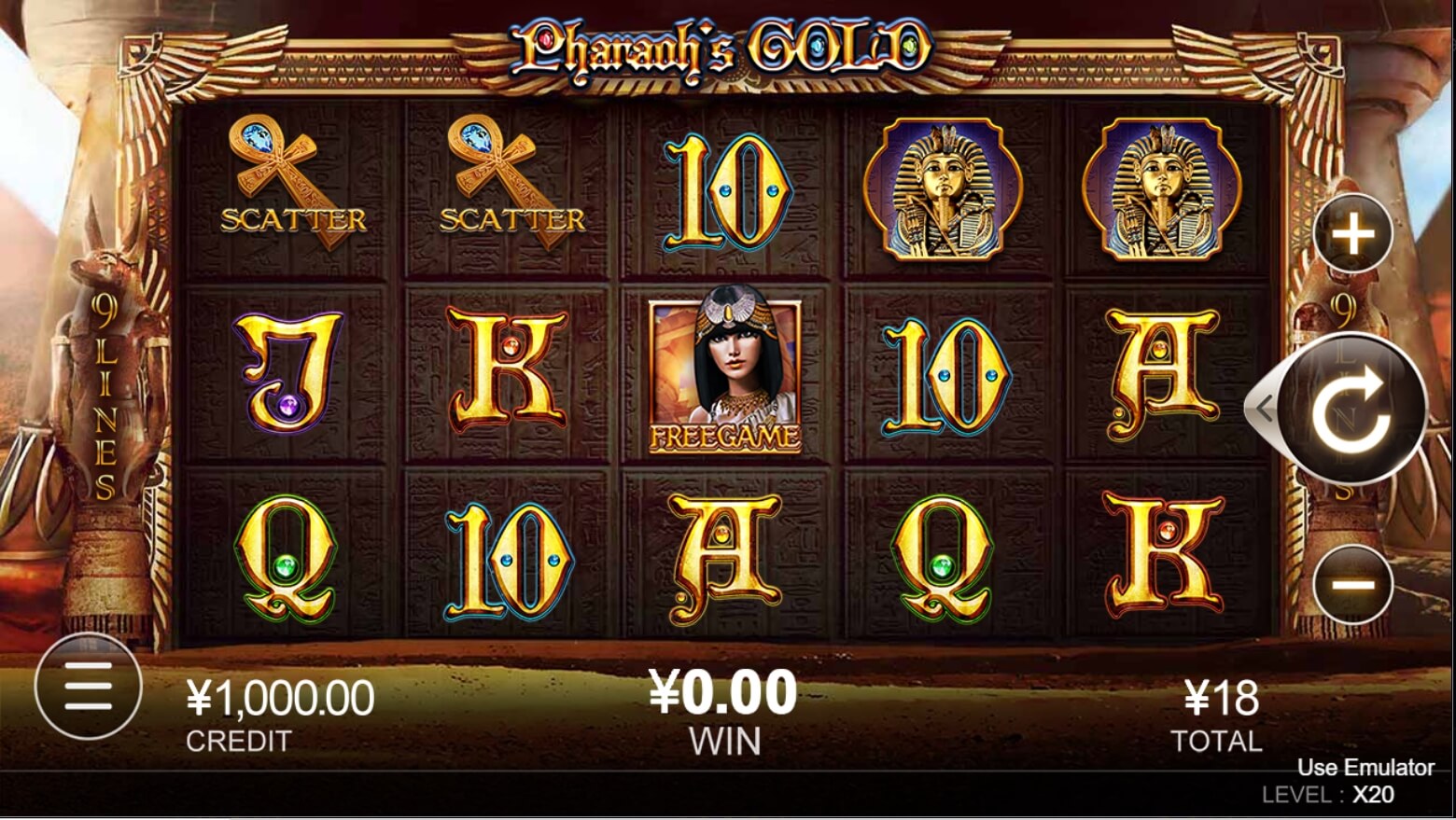 Pharaoh's Gold CQ9 SLOT pgslot168 vip ทดลองเล่น