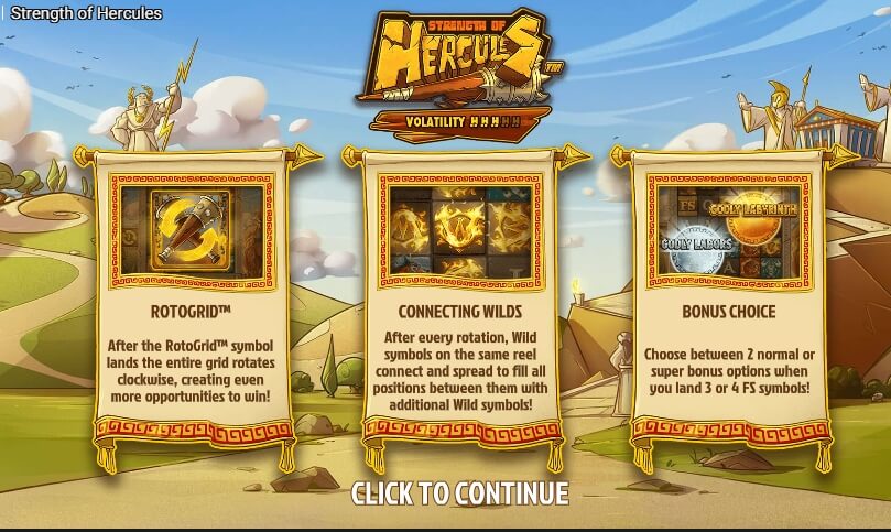 STRENGTH OF HERCULES Hacksaw Gaming pgslot168 vip เครดิตฟรี