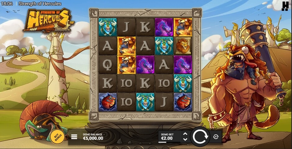 STRENGTH OF HERCULES Hacksaw Gaming pgslot168 vip เว็บตรง