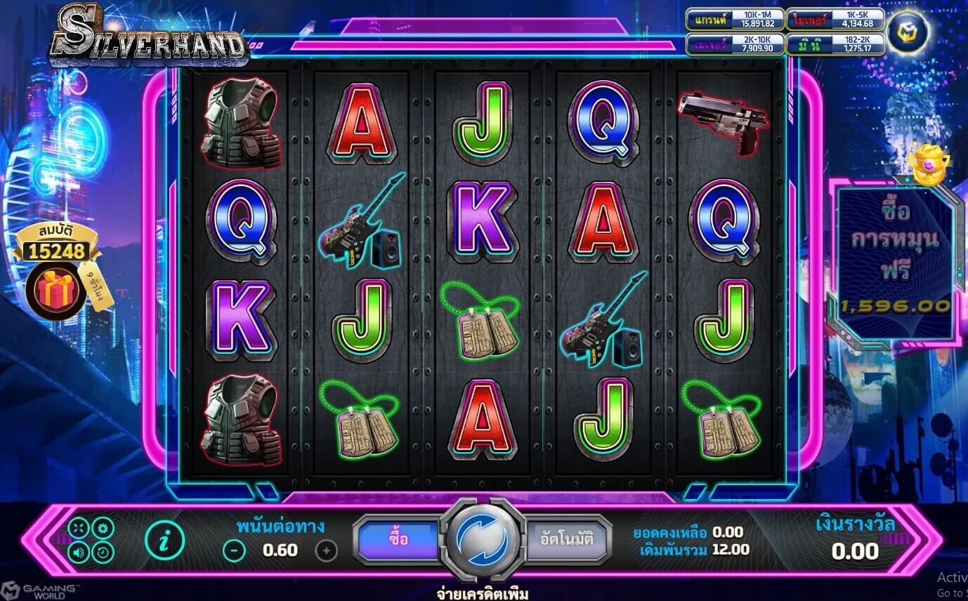 Silver Hand Slotxo pgslot168 vip ทดลองเล่น