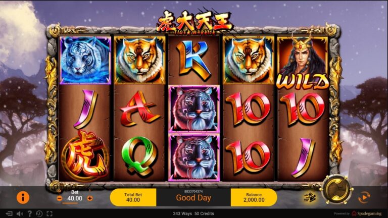 TIGER WARRIOR Spadegaming pgslot 168 vip ทดลองเล่น