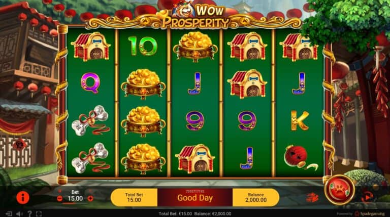 WOW PROSPERITY Spadegaming pgslot 168 vip ทดลองเล่น