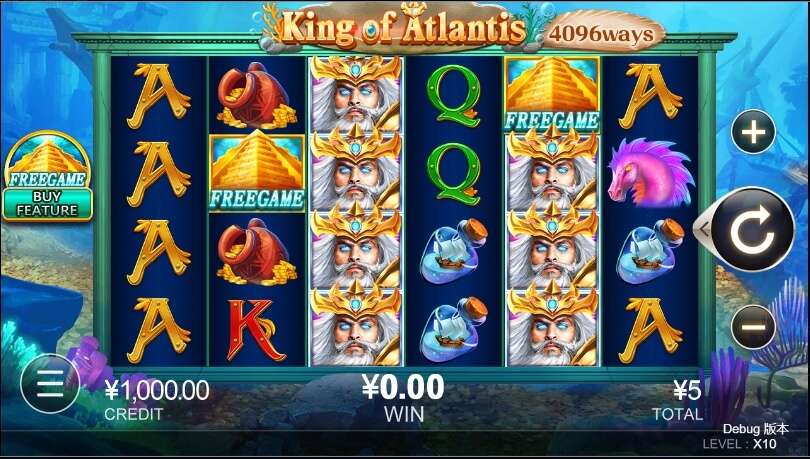 King of Atlantis CQ9 SLOT pgslot168 vip ทดลองเล่น