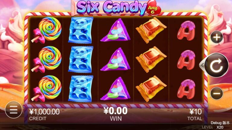 Six Candy CQ9 SLOT pgslot168 vip ทดลองเล่น