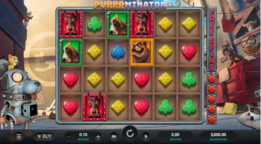 Purrrminator Relax Gaming pgslot168 vip ทดลองเล่น