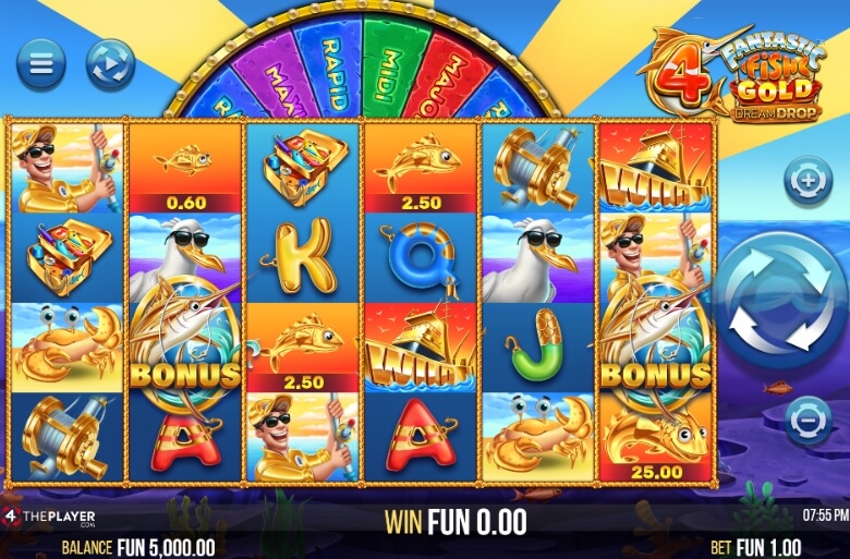 4 Fantastic Fish Gold Dream Drop Relax Gaming pgslot168 vip ทดลองเล่น