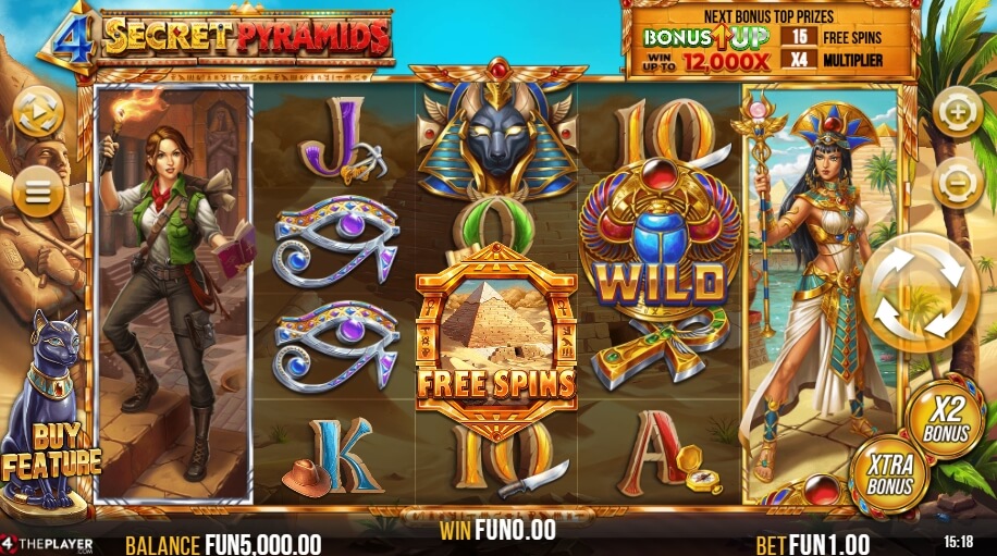 4 Secret Pyramids Relax Gaming pgslot168 vip ทดลองเล่น
