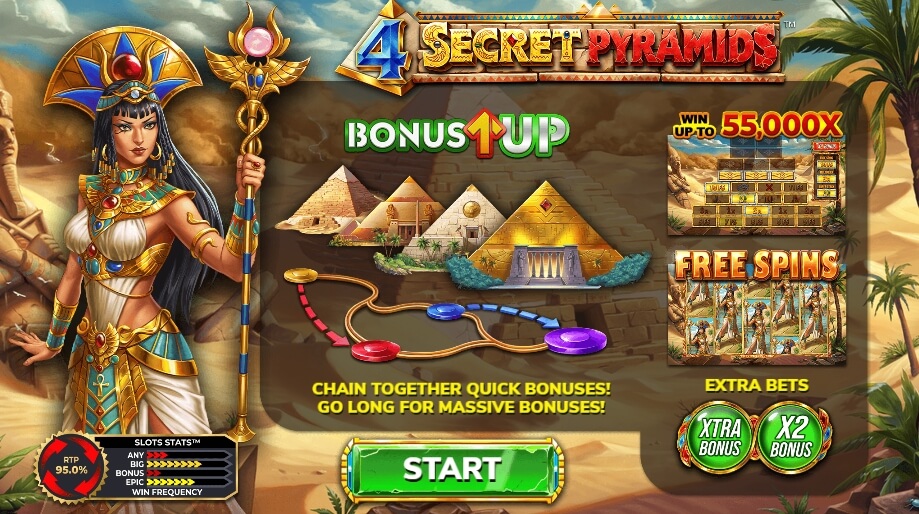 4 Secret Pyramids Relax Gaming pgslot168 vip เครดิตฟรี