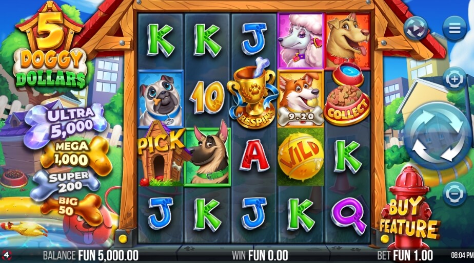 5 Doggy Dollars Relax Gaming pgslot168 vip ทดลองเล่น