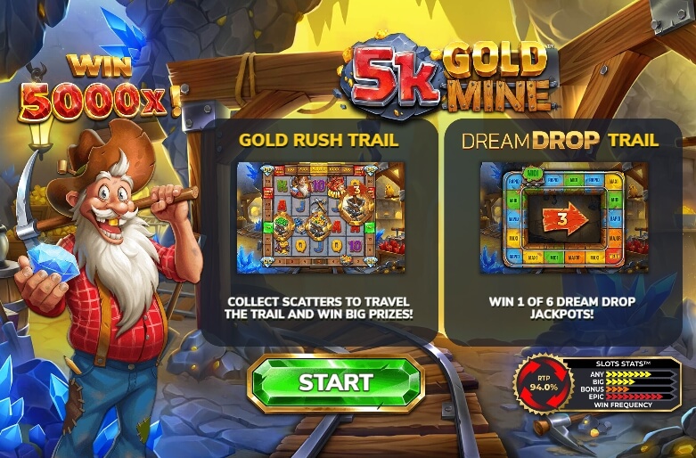 5K Gold Mine Dream Drop Relax Gaming pgslot168 vip เครดิตฟรี