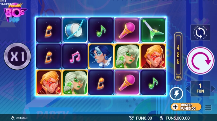 80s Pop Relax Gaming pgslot168 vip ทดลองเล่น