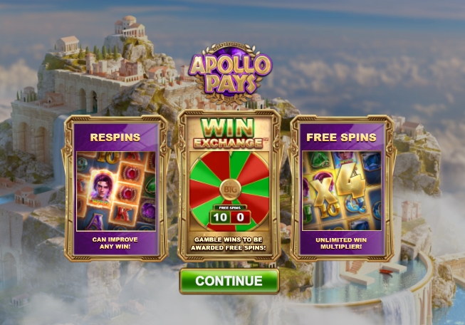 Apollo Pays Relax Gaming pgslot168 vip เครดิตฟรี