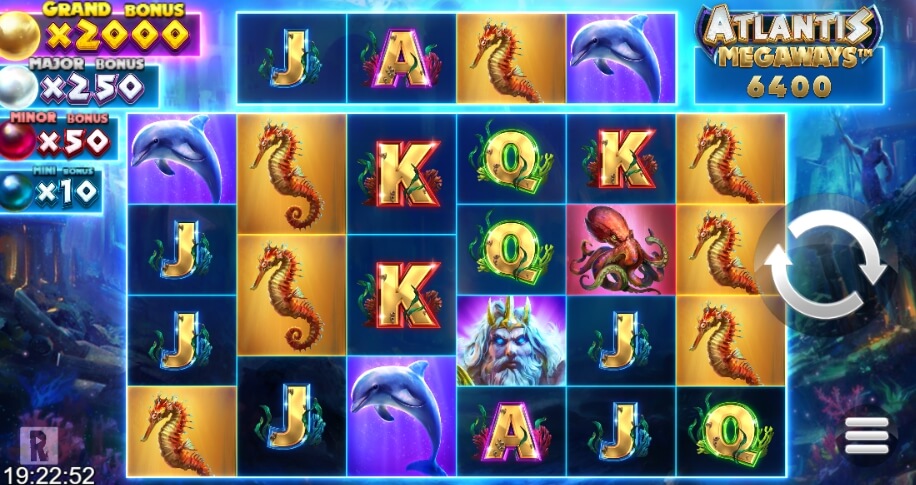 Atlantis Megaways Relax Gaming pgslot168 vip ทดลองเล่น