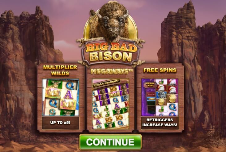 Big Bad Bison Relax Gaming pgslot 168 vip เครดิตฟรี