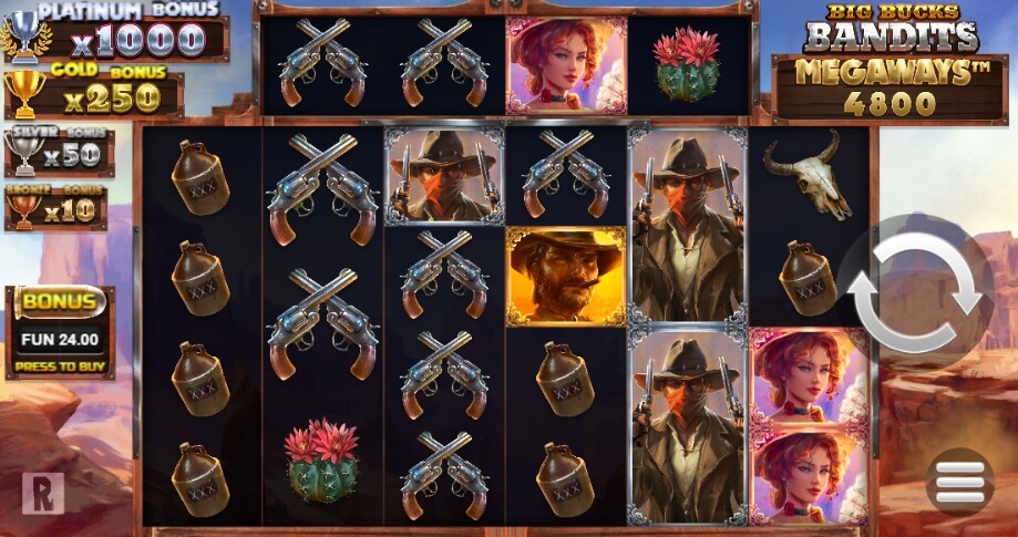 Big Bucks Bandits Megaways Relax Gaming pgslot168 vip ทดลองเล่น