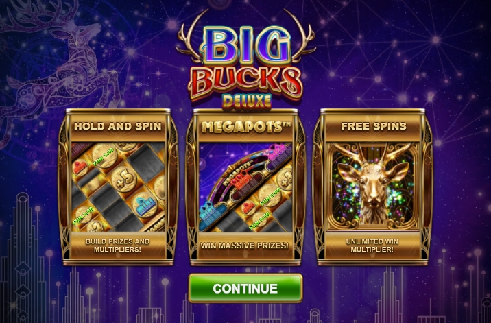 Big Bucks Deluxe Relax Gaming pgslot168 vip เครดิตฟรี