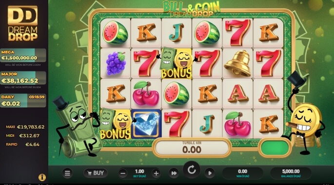 Bill & Coin Dream Drop Relax Gaming pgslot168 vip ทดลองเล่น
