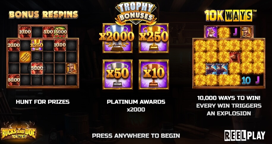 Bucks and Doe 10K Ways Relax Gaming pgslot168 vip เครดิตฟรี