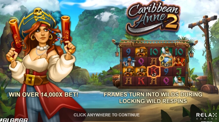 Caribbean Anne 2 Relax Gaming pgslot168 vip เครดิตฟรี