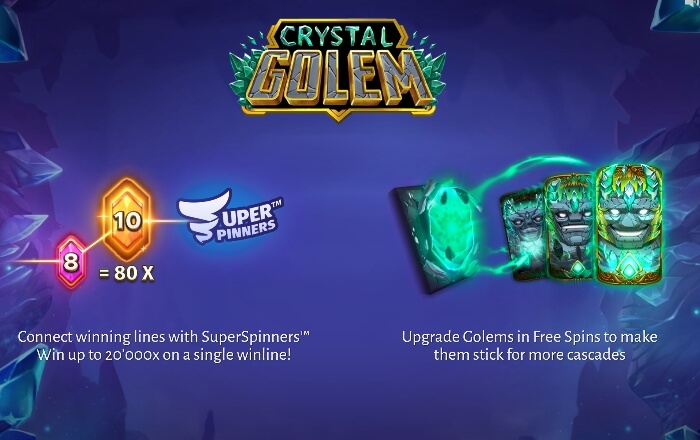 Crystal Golem Relax Gaming pgslot168 vip เครดิตฟรี