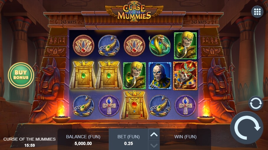 Curse of the Mummies Relax Gaming pgslot168 vip ทดลองเล่น