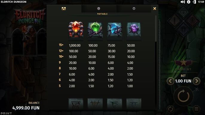 Eldritch Dungeon Relax Gaming pgslot168 vip เครดิตฟรี