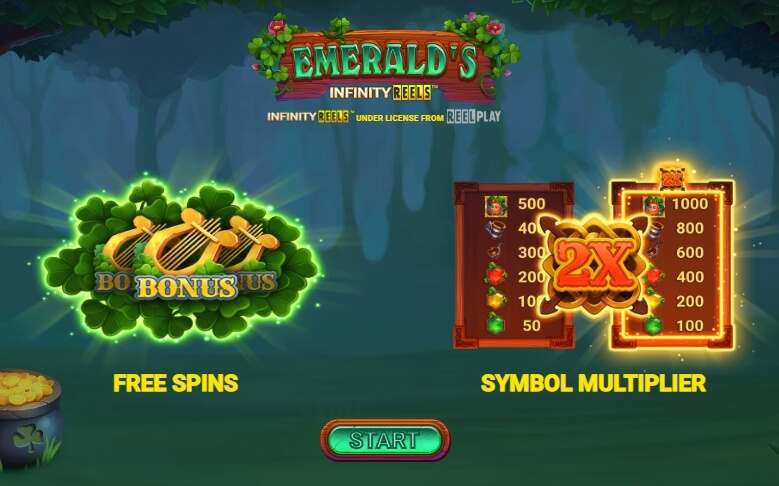 Emerald's Infinity Reels Relax Gaming pgslot168 vip เครดิตฟรี